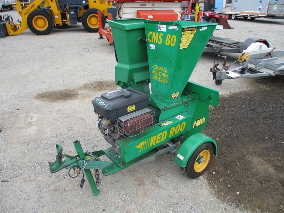 2014 Red Roo CMS80 Chipper/Mulcher/Shredder(Dandenong) Auction (0001