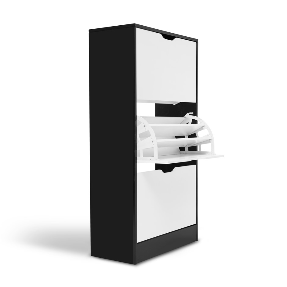 7-8mm Black Pearl & Black Baroque Pearl Glam Pendant.