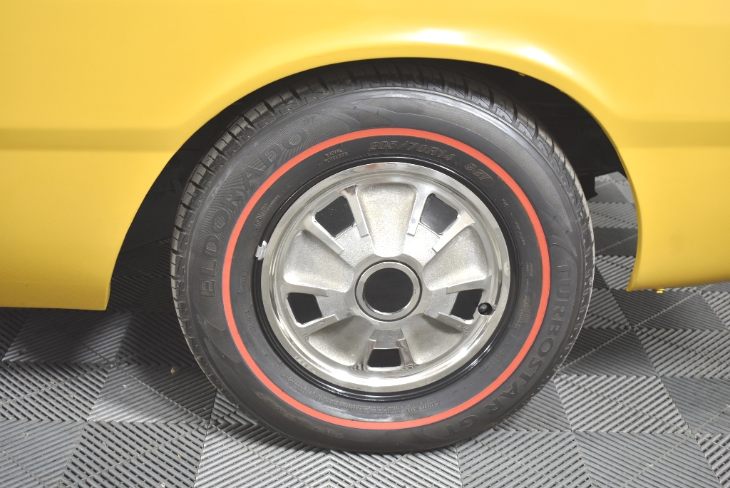 18K Gold-Filled Cuban Style Link Ring with Simulated Diamonds - Size 10