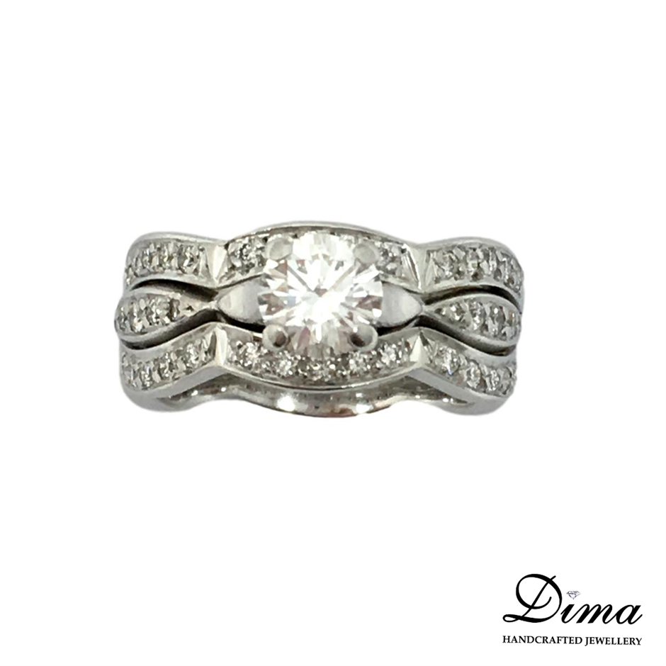 Silver-Filled 5MM Tennis Necklace with Simulated Diamonds - 60.9cm