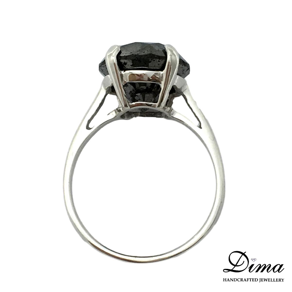 Simulated Diamond Initial 'W' Minimalist Stainless Steel Necklace