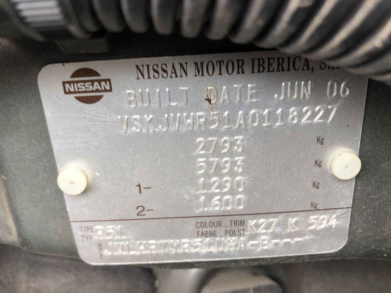 Rhodium Plated Men's Band Ring (5mm) - US Size 11