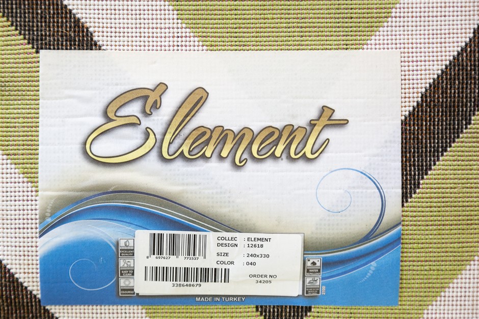 9K Yellow Gold MINI INITIAL 'V' STUD EARRINGS