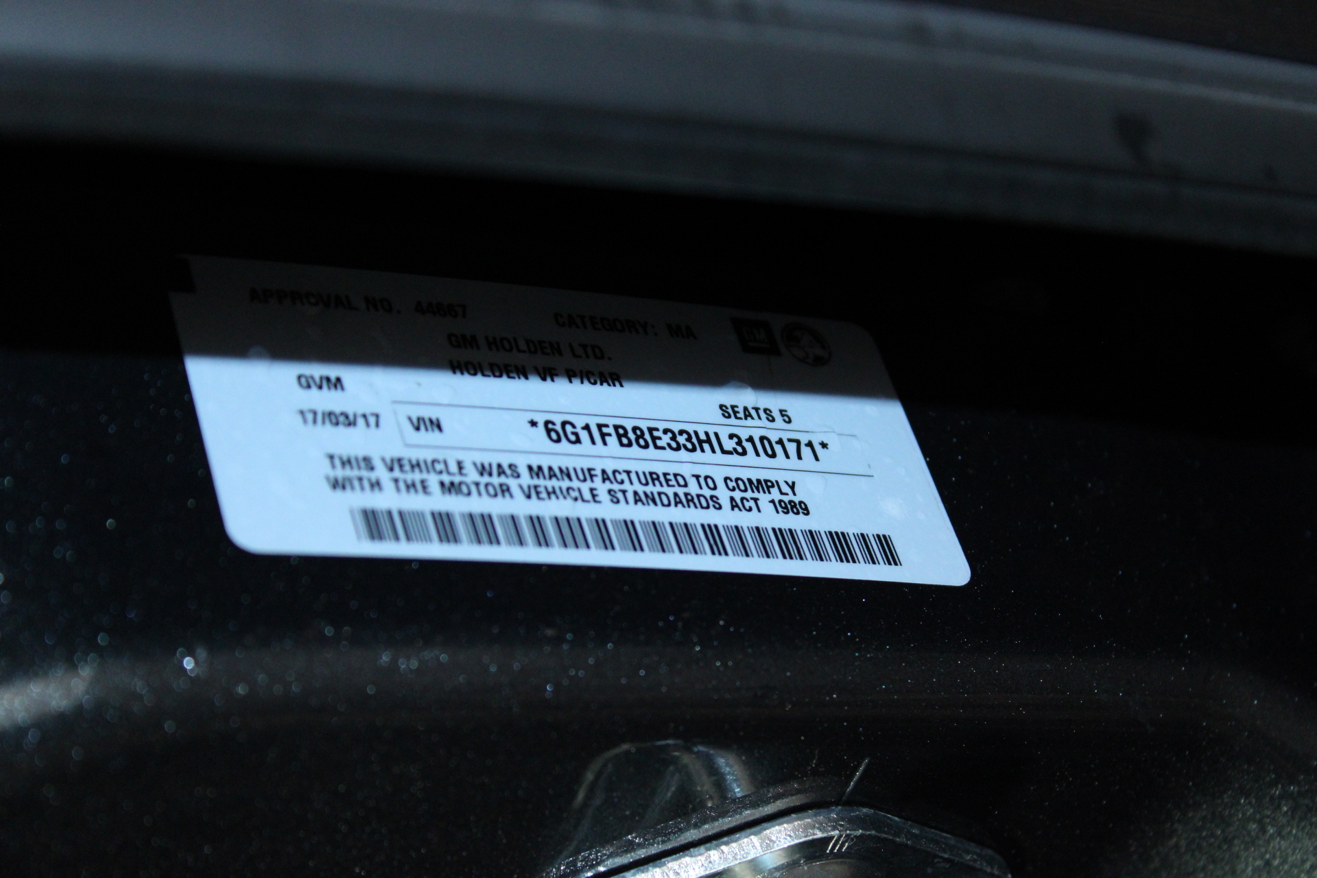 9K WHITE GOLD 'T' 0.06 HI I1 DIAMOND NECKLACE 40+5cm