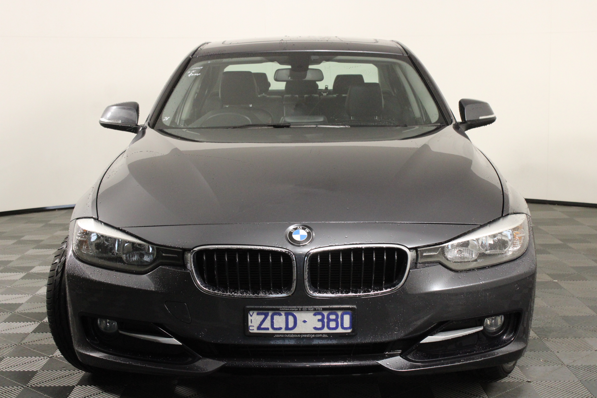 9K YELLOW GOLD FACETED SMOKY QUARTZ NECKLACE 45cm