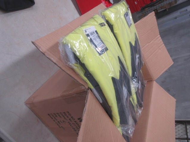 36 Pairs x FRONTIER Nitrile Full Dip Knitted Wrist Gloves, Size M.