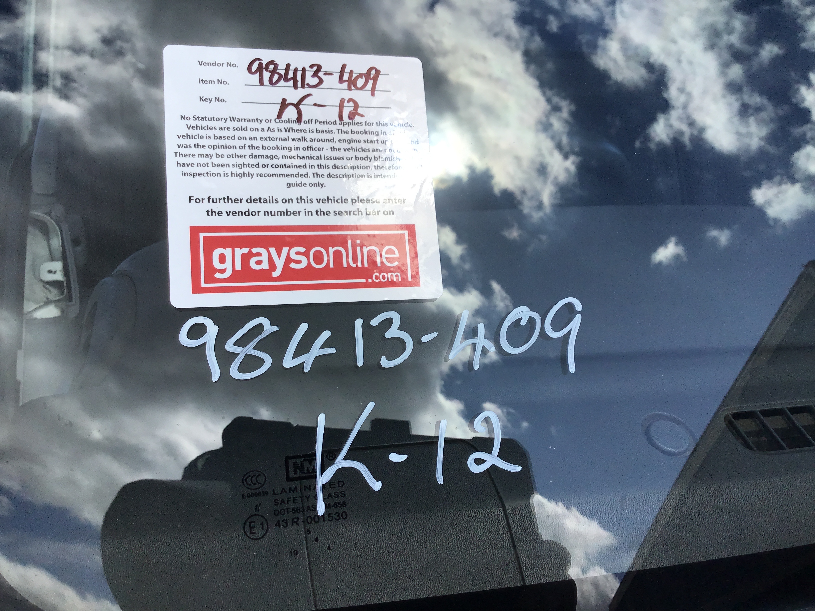 Thomson Estate Vine Dried Shiraz 2022 (12x 750mL) SA