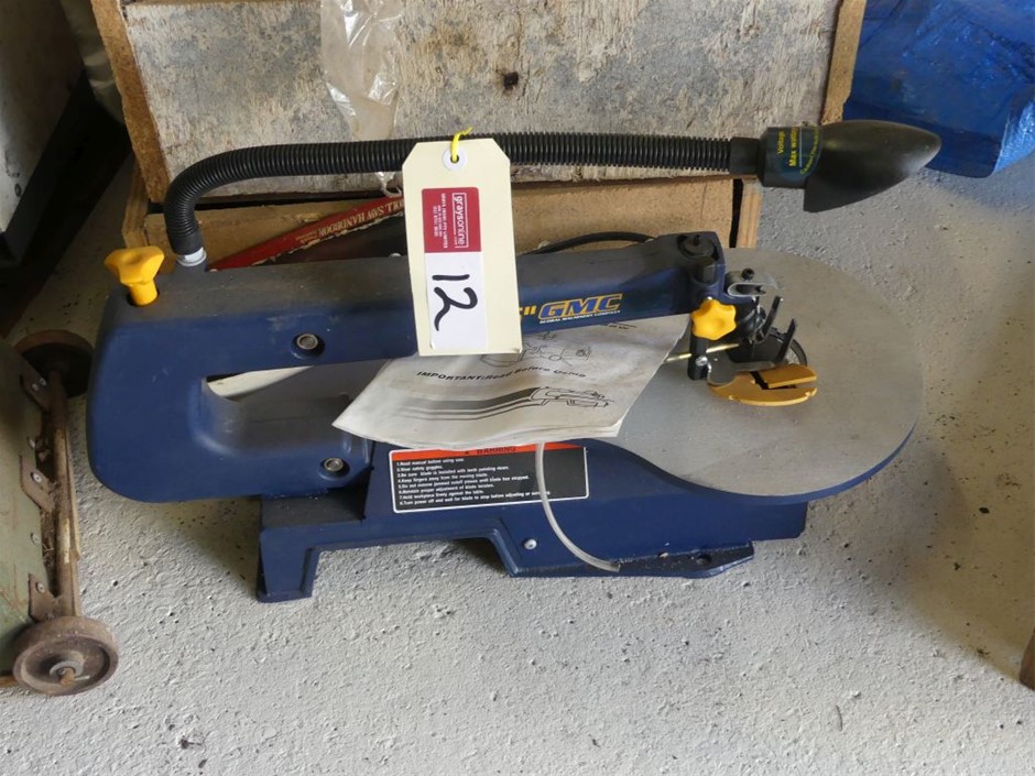 GMC 16" Benchtop Scroll Saw Auction (00125040861) Grays Australia
