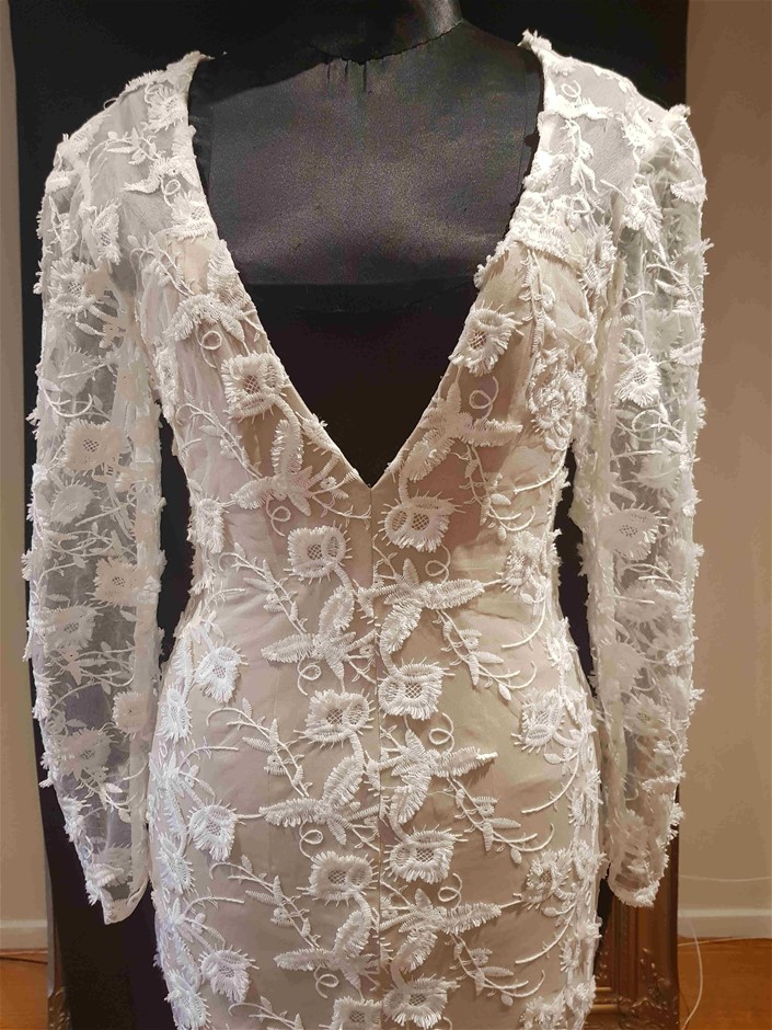 DALIA Women's Wide Leg Woven Pant, Size 12, Navy.  Buyers Note - Discount F