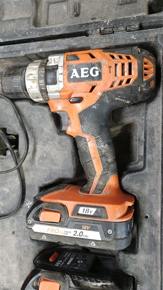 2x AEG Cordless Power Tools Auction (00313017105) Grays Australia