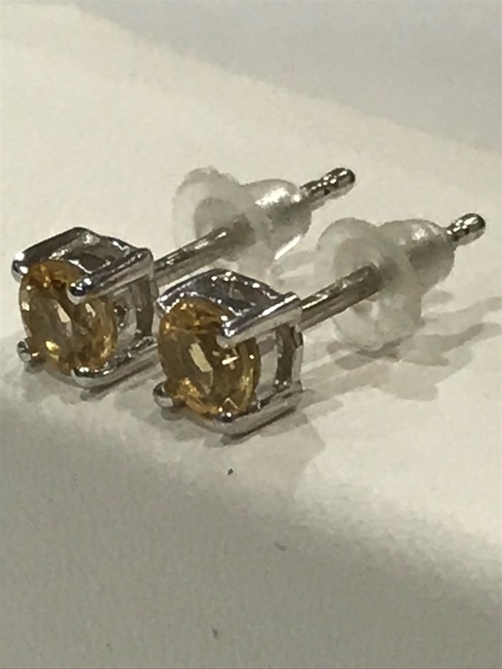 1.74 Ct Round Citrine Gemstone