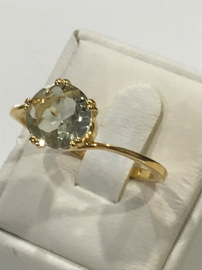 0.31 Ct Oval Orange Sapphire Gemstone