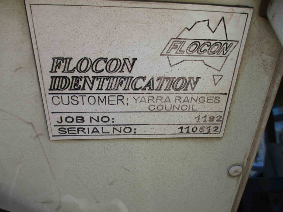 18K White-Filled Cuban Chain Necklace with Simulated Diamonds - 55.8cm