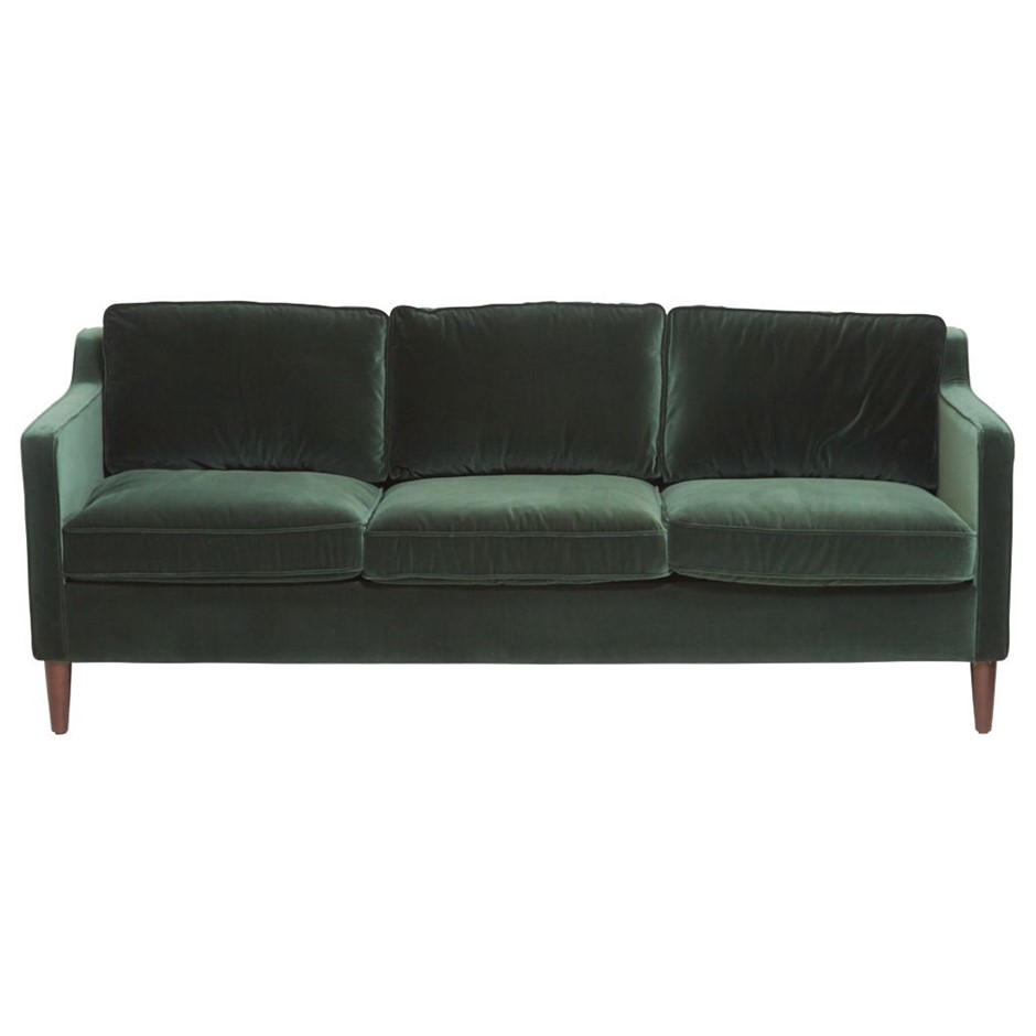 9K Yellow Gold SOLID CURVED RING