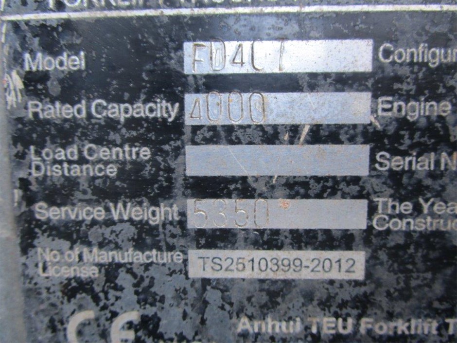 2006 Hino GH 4 x 2 Tipper Truck