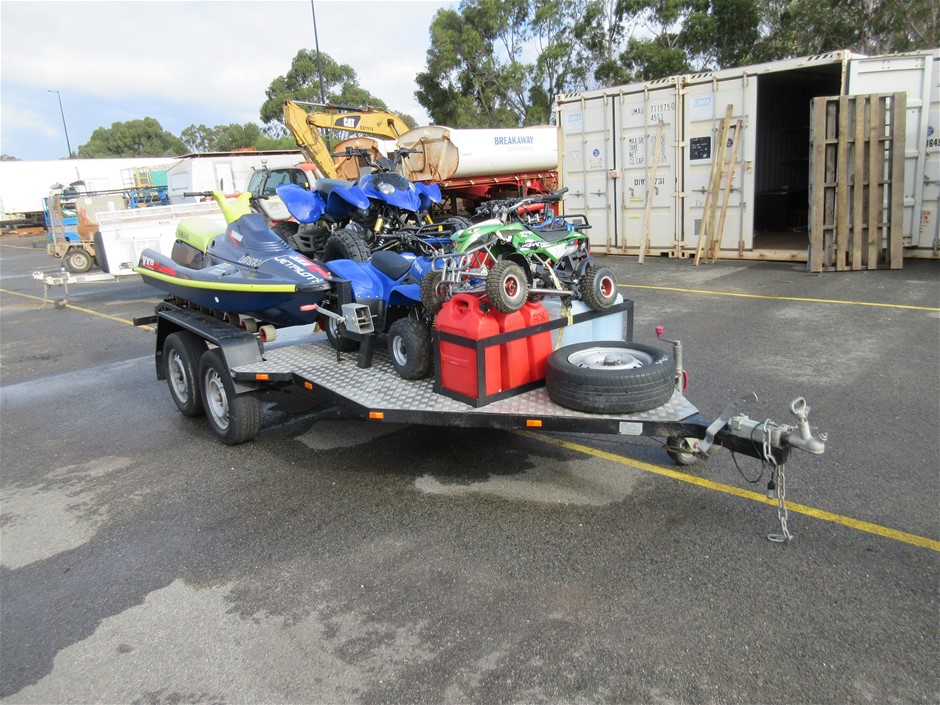 Luxury Multifunctional Water Resistant Watch for Men, Silver/Gold