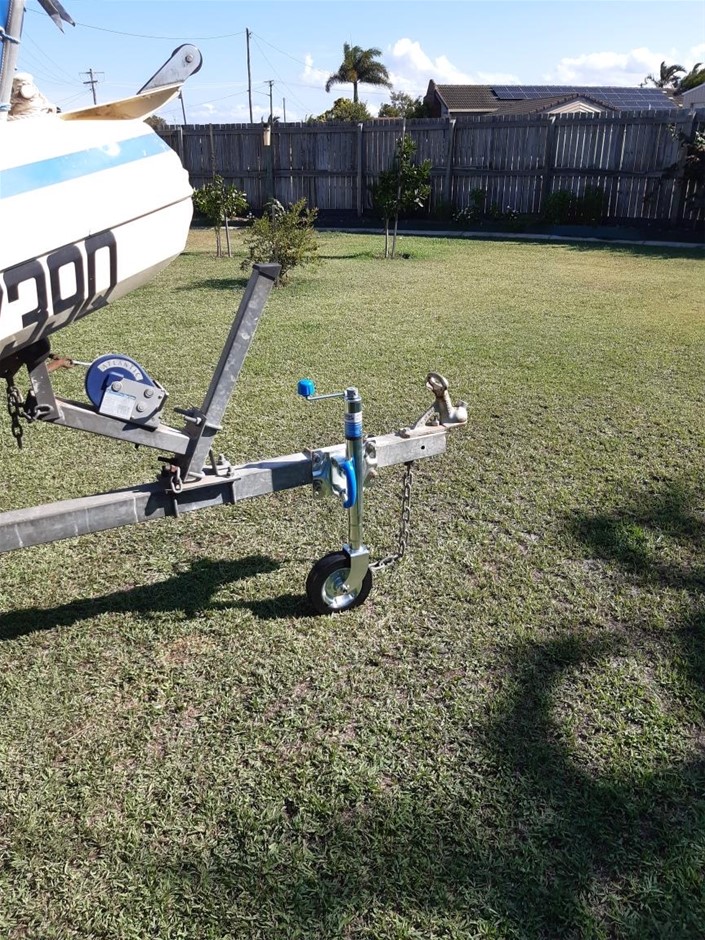 Single Ram Hydraulic Grapple Attachment to Suit 1-3T Excavator(Unused),