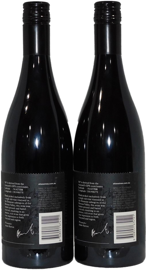 Bourke & Travers Single Vineyard Shiraz 2023 (12x 750mL) Clare Valley