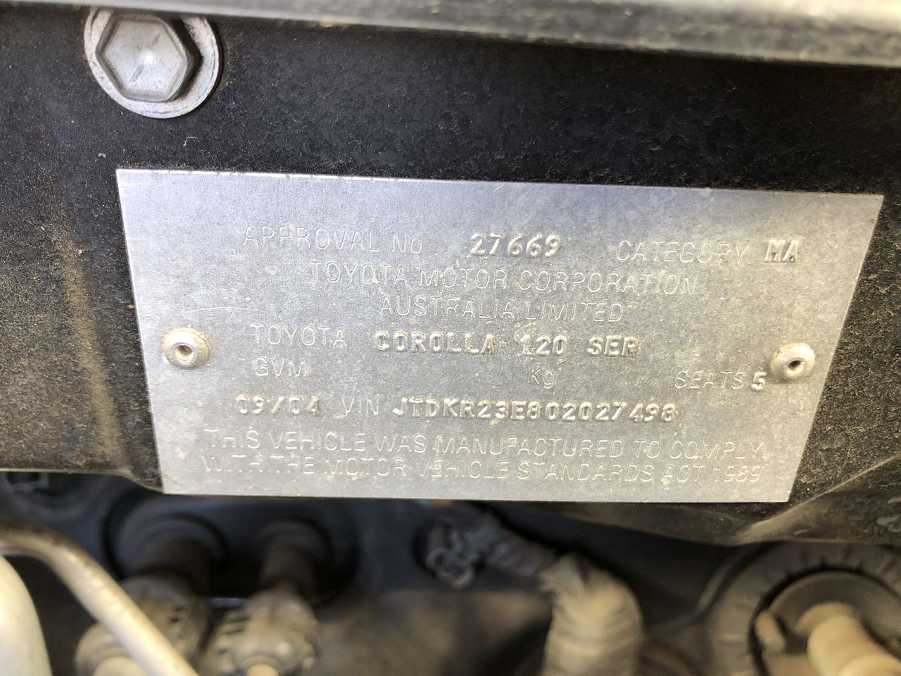 5mm Simulated White Pearl Earrings