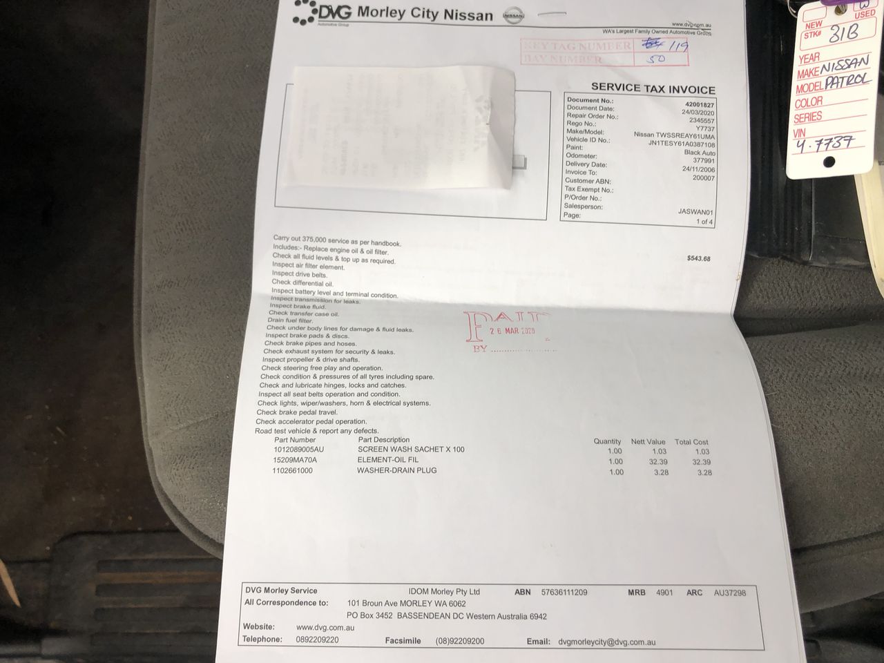 The Drover Pinot Grigio 2025 (12x 750mL) SEA