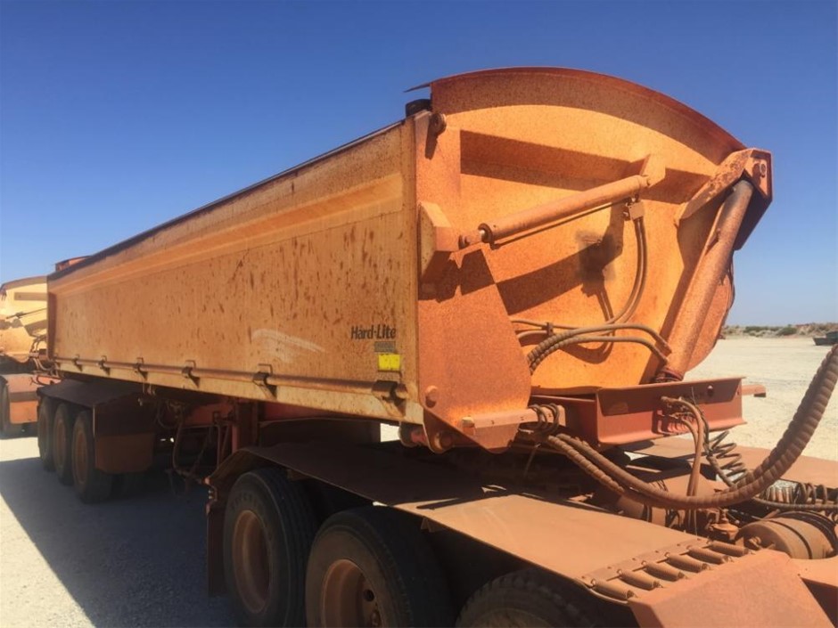 2011 Roadwest Transport Equipment TRI 350 Tri Axle Side Tipper 'B