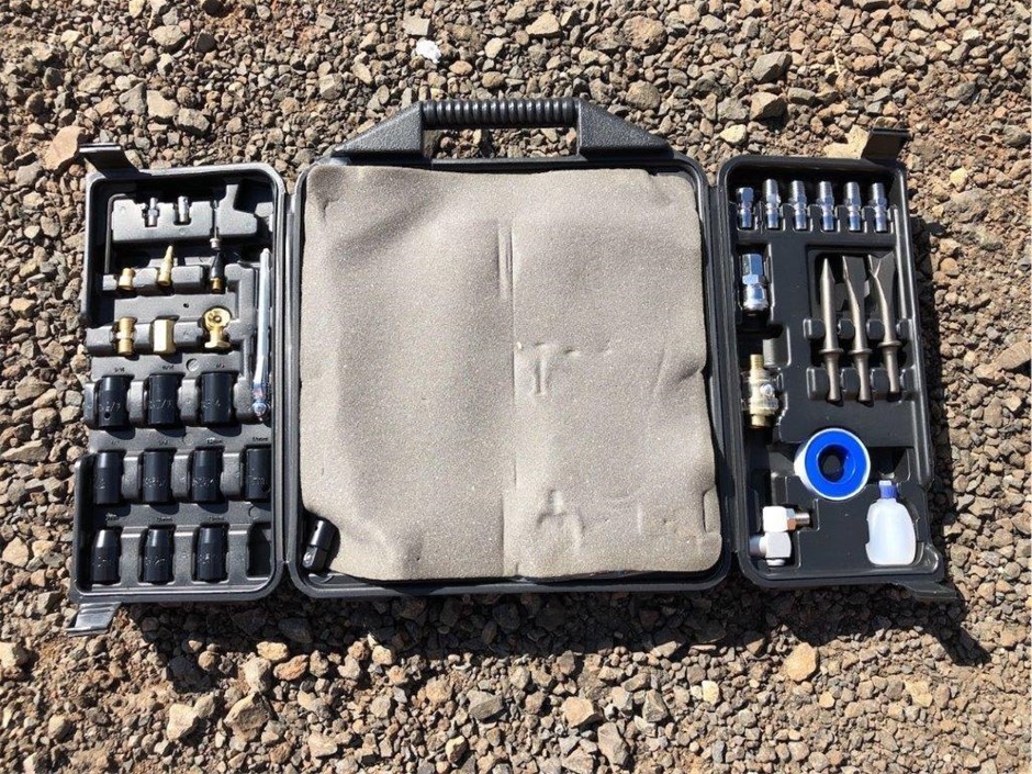 Hydraulic Skid Steer / Excavator Post Driver(Unused)