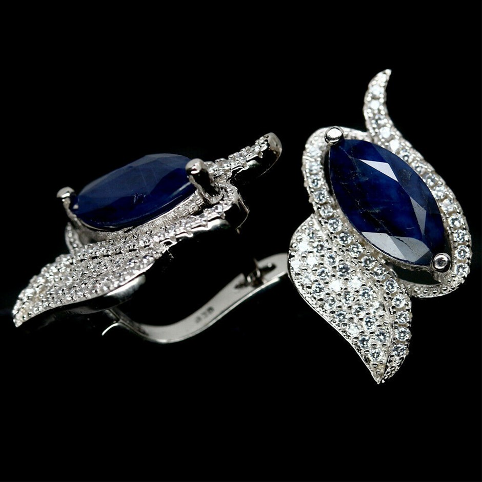 12 Pairs Gemstone, Ceramic & Rhinestone Spacer Drop Earrings