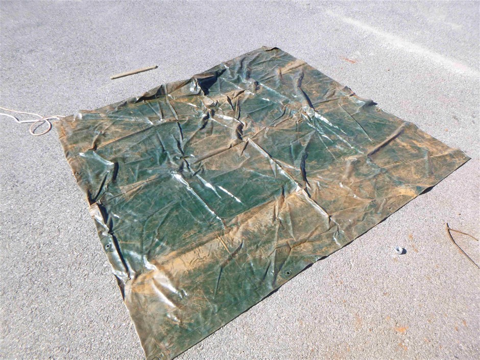 Stunning Square Simulated Green Opal Bridal Stud Earrings in Silver