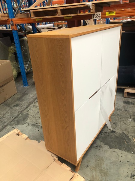 Stunning Aroma Perfume Double Heart Necklace - Red