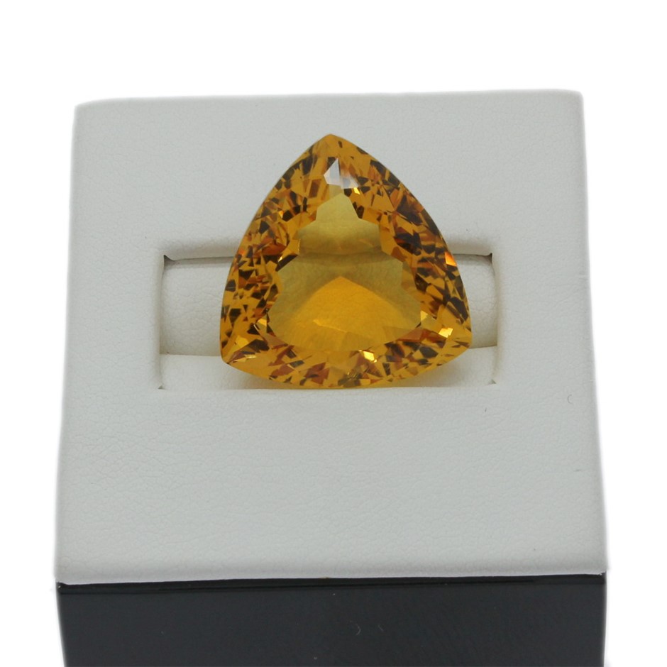 9K YELLOW GOLD 0.01ct HI SI DIAMOND GARNET NECKLACE 40-45cm