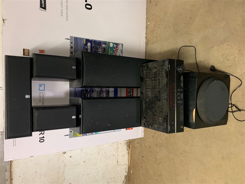 9K WHITE GOLD 'U' 0.06 HI I1 DIAMOND NECKLACE 40+5cm