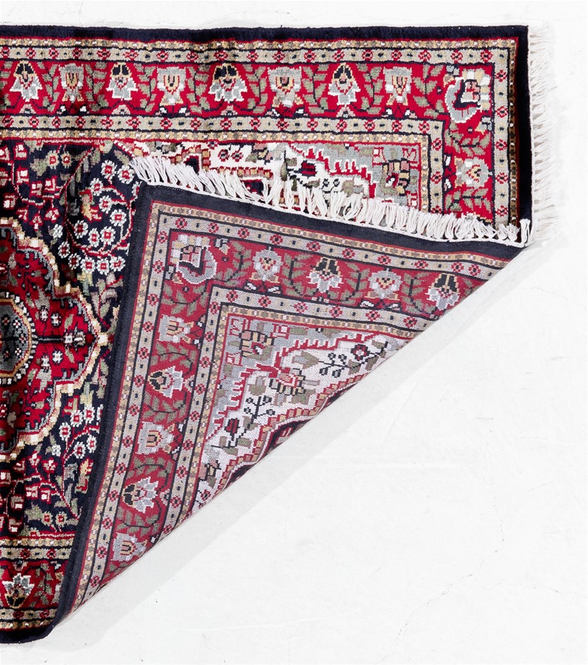 Designer Simulated Diamond Large Teardrop Pendant Necklace in Silver