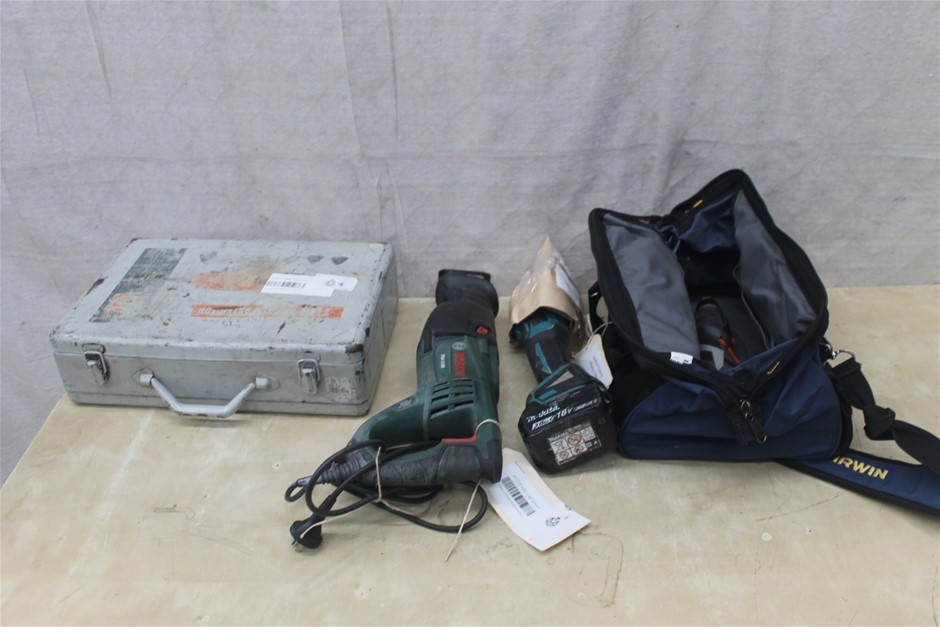 18k White & Yellow Gold Filled, Blue Face Iced Out Diamond Quartz Watch