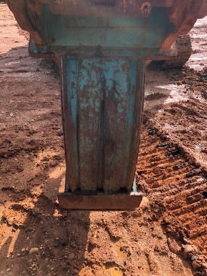 Rhodium Plated Men's Band Ring (4mm) - US Size 10