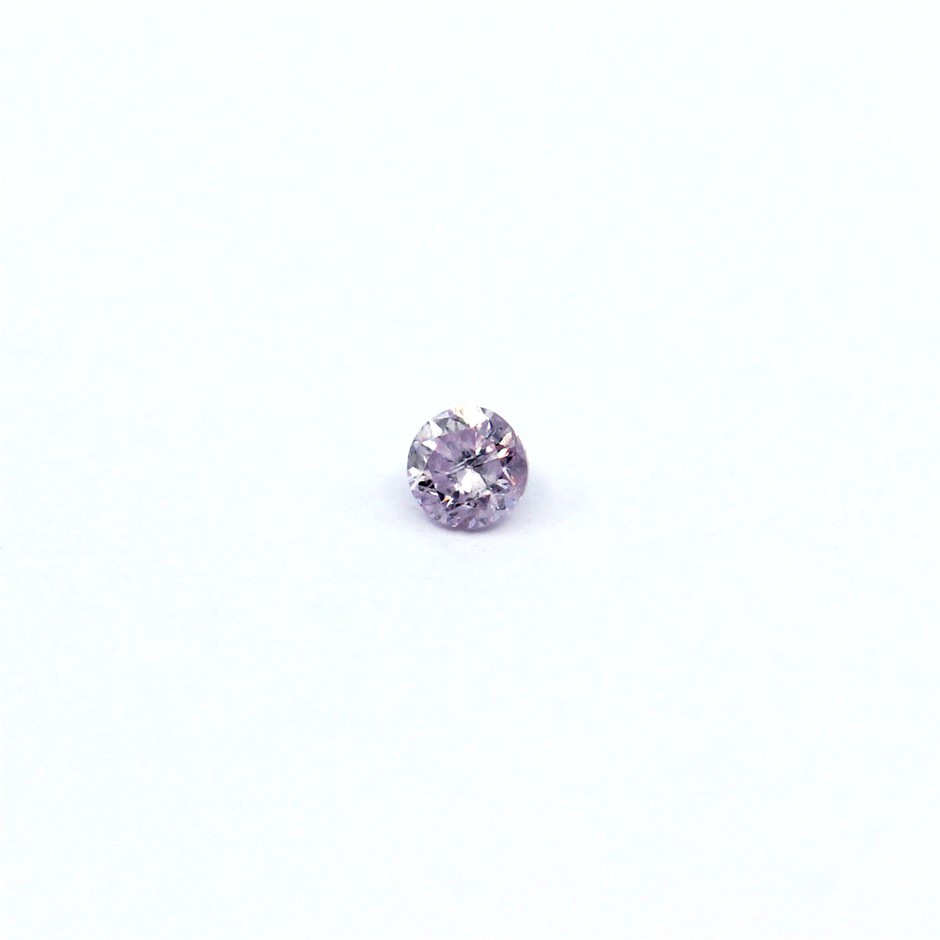 9K WHITE GOLD 0.50ct F VS LAB DIAMOND RND NECKLACE 40-45cm