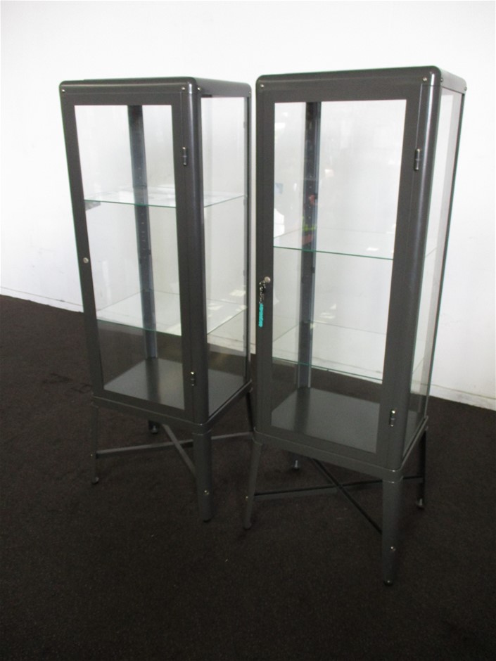 18k White & Yellow Gold Filled, Blue Face Iced Out Diamond Quartz Watch