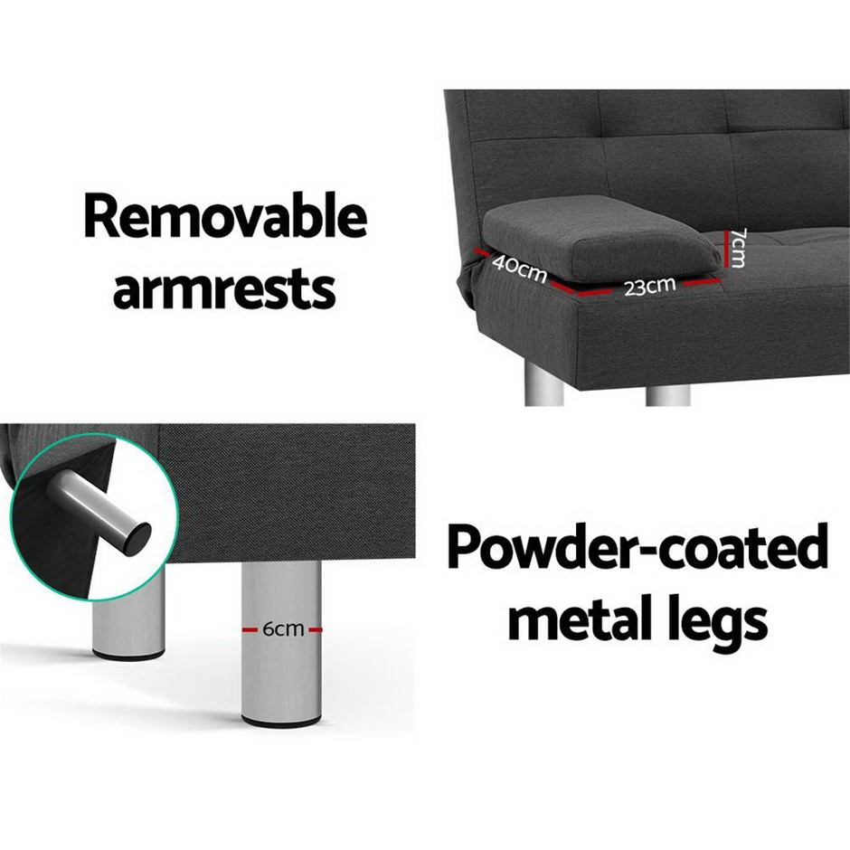 Silver-Filled Cuban Bracelet Simulated Diamond Clasp, 12MM - 19cm