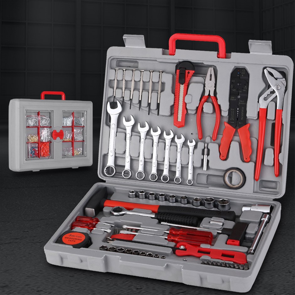555pcs Tool Kit Set Case Mechanics Box K