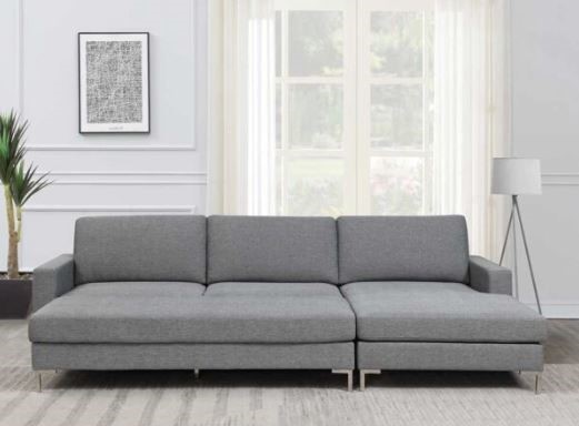 5.00ct Rectangular Cut GRA Certified Moissanite 925 Silver Ring - Size 8