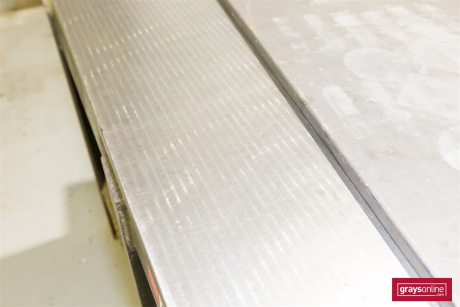 Rhodium Plated Men's Band Ring (5mm) - US Size 10