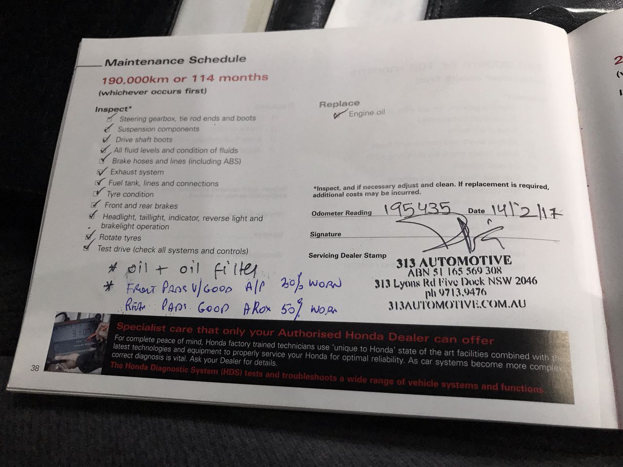 2010 Honda Odyssey Automatic 7 Seats People Mover