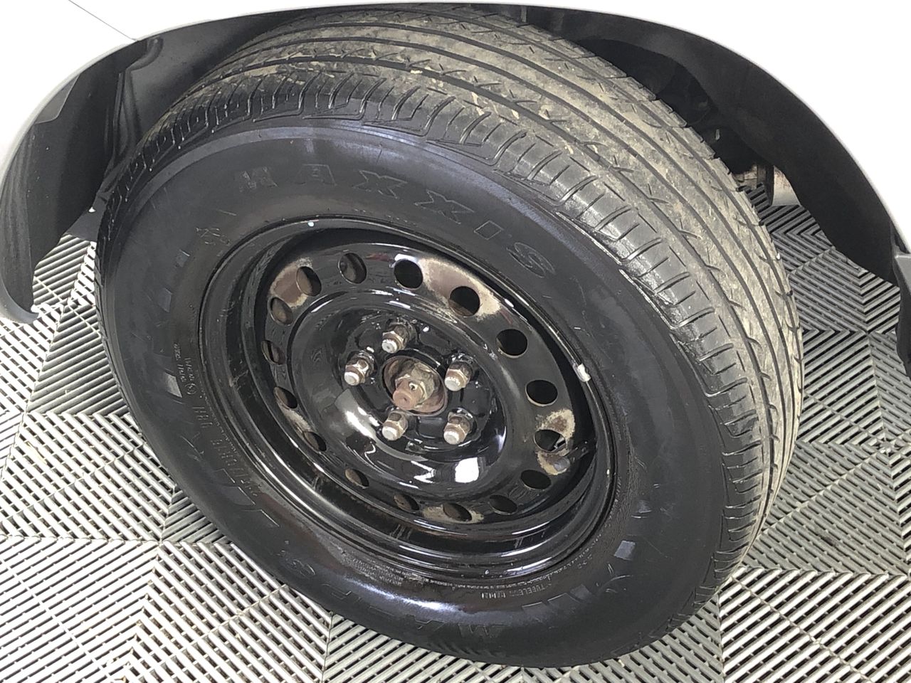 Black Chunky Choker Necklace