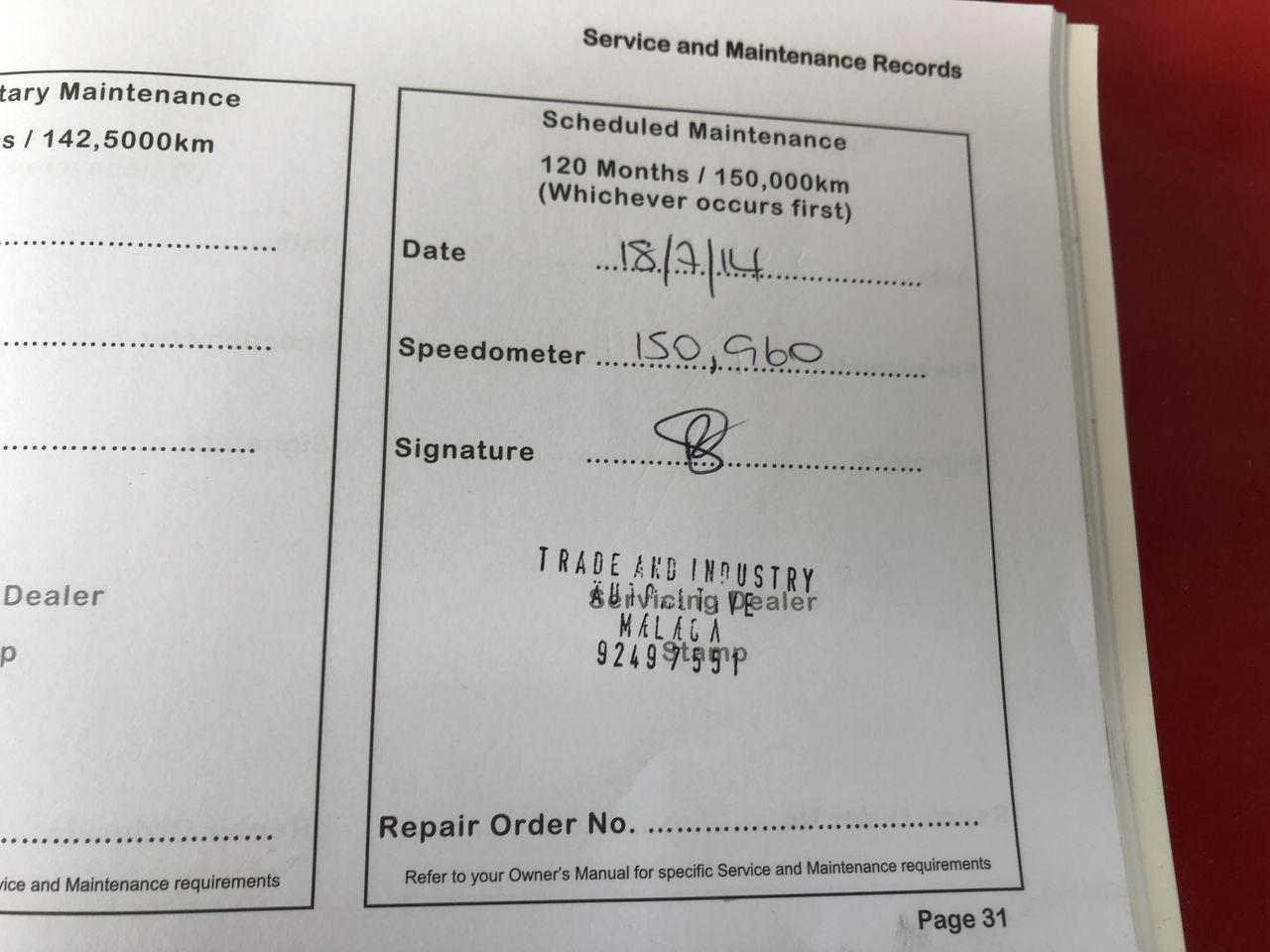 EPSON TM-T88V M244A Receipt Printer