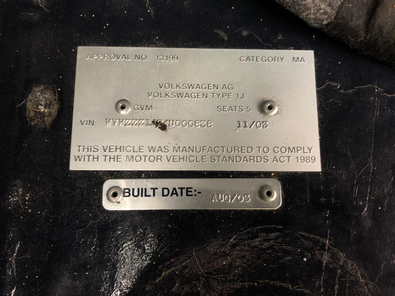 2011 Volkswagen Touareg 150TDI 7P Turbo Diesel Automatic - 8 Speed Wagon