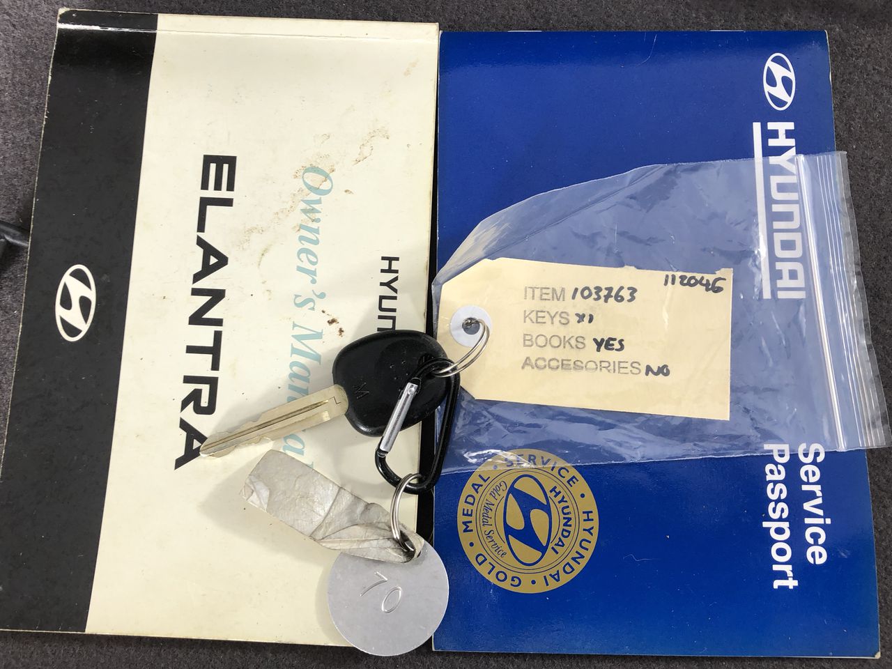 18K White Gold-Filled Single-Row Ring, Simulated Diamonds, Size 7