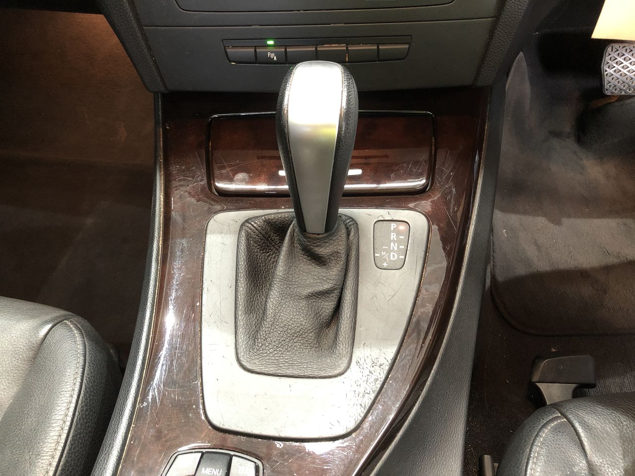 5-6mm Black & White Pearls with Black Rhinestone Platinum Plated Necklace