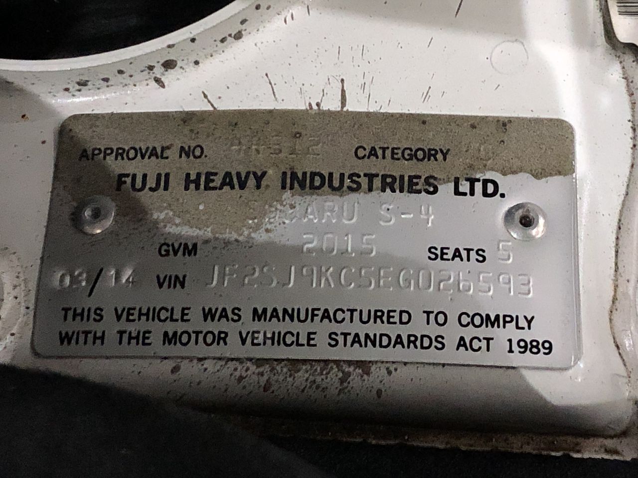 9K WHITE GOLD 0.10ct HI I1 DIAMOND NECKLACE 40+5cm