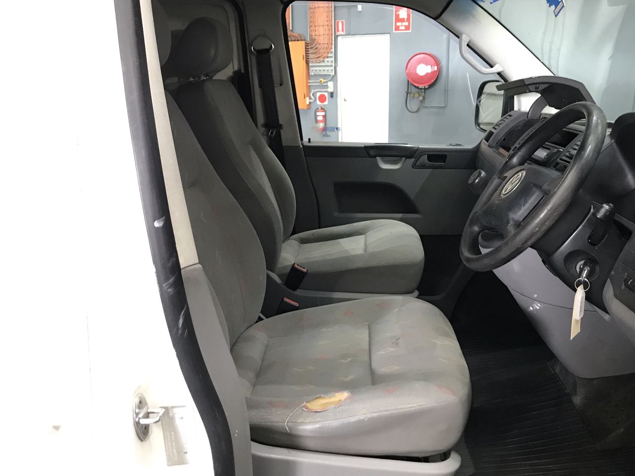 2.02ct Round Dia. Fancy Light Grey Yellow/SI Ring 18K White Gold