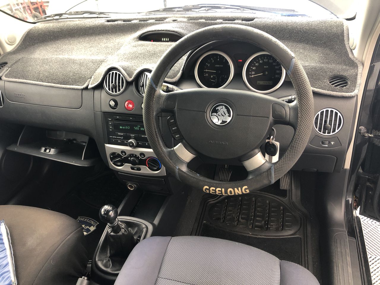 4 x Shelf Units with 1 x Mobile Bench and Contents