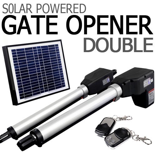 Solar Powered Double Swing Auto Motor Re